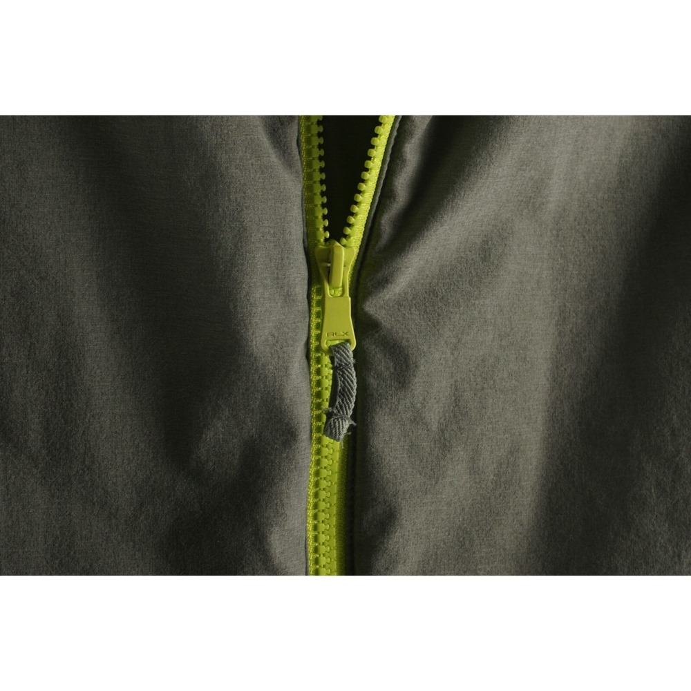 RLX Ralph Lauren Water Resistant Performance Full Zip Vest Mens Medium Gray Golf - Picture 6 of 11